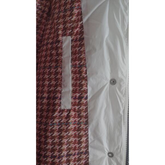 Sundance White Quilted Puffer Trench Coat Hooded Size XXL NWT - Picture 11 of 16